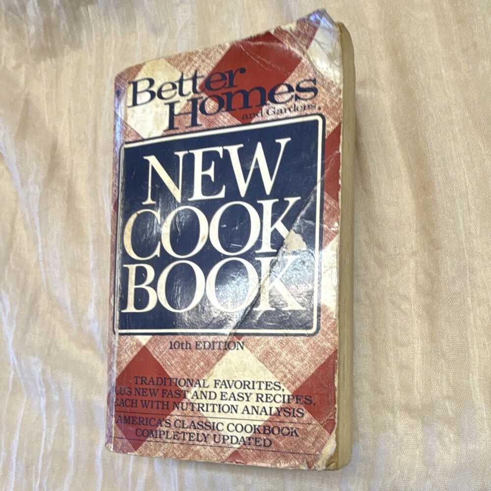 Better Homes and Gardens New Cook Book 10th Edition Paperback